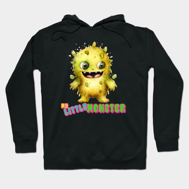 My Little Monster Hoodie by Peter the T-Shirt Dude